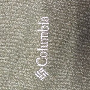 Columbia Green Fleece Quarter Zip